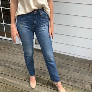 Madewell high rise vintage jeans